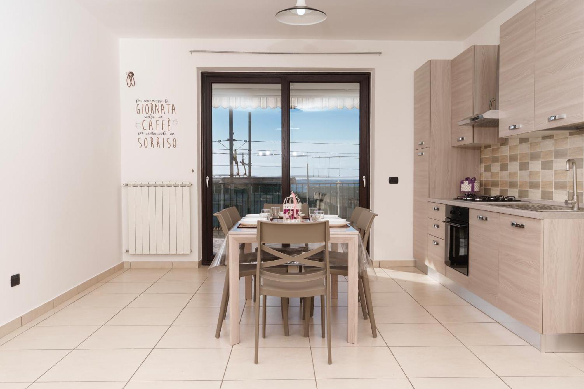 Oasi Con Vista Mare Con Parcheggio Gratuito Appartement